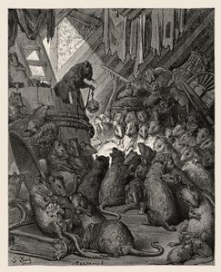 Escaneo de un grabado de Gustave Doré de Gustave Dore
